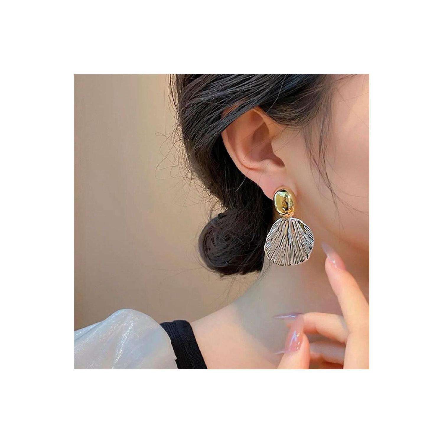 

Золотая Серебряная Серьга