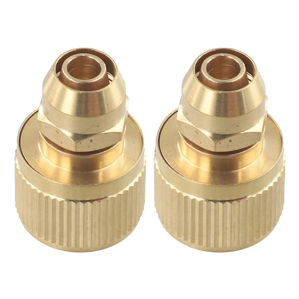 Expandable Hose Connector Brass Hose Connector 2pcs Connectors Agricultural Production Aluminum Alloy Material