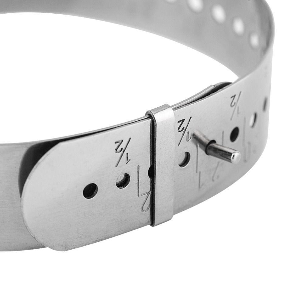 Adjustable Metal Slide Adjustable Bangle Gauge Stainless Steel Wrist Sizer  Bracelet Sizing