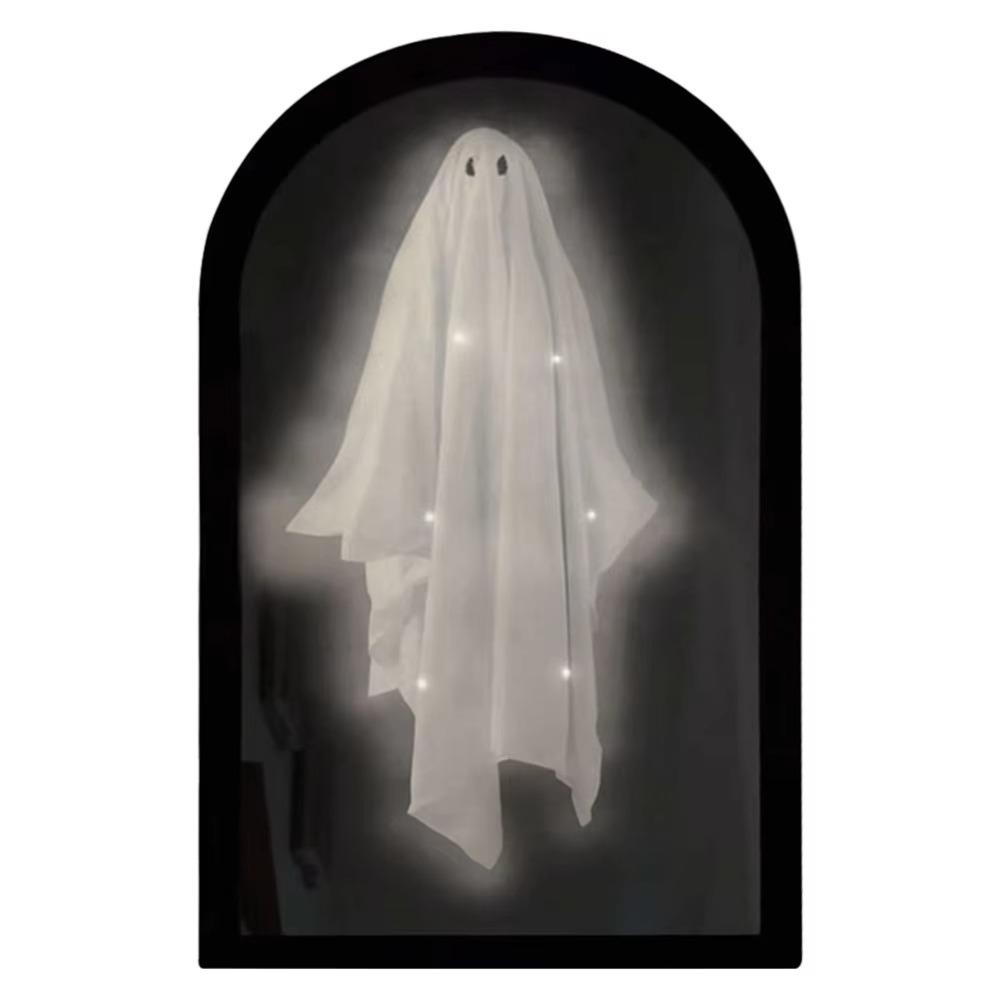 Creative Halloween Ghost Mirror Eerie Effect Scary Night Light  Home Decoration