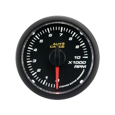 348RPM52C Auto Gauge, Japanese Motor, 2.0 Inches (52 Mm), Tachometer, Clear Lens, White LED, 348 Series