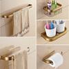 Full Copper Luxury Antique Gold Towel Rack Set Bathroom Bathroom Shelf Bath Towel Rack Full Copper Bathroom Hardware Pendant