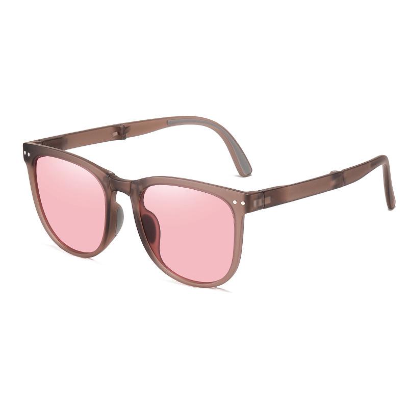 UV Protection Foldable Women's Sunglasses - Lightweight, Fashionable & Compact for Summer