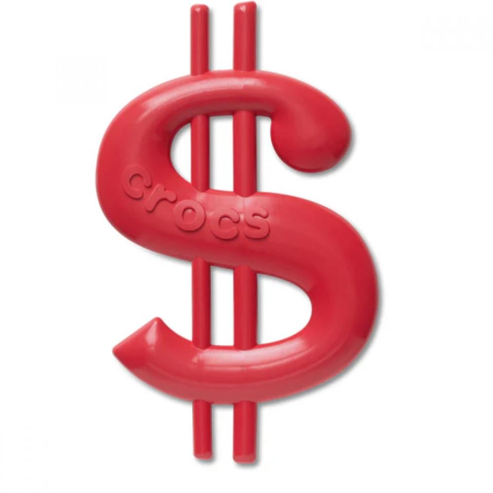 Crocs Мега знак доллара Gibitz Упаковка 10017932 FREE