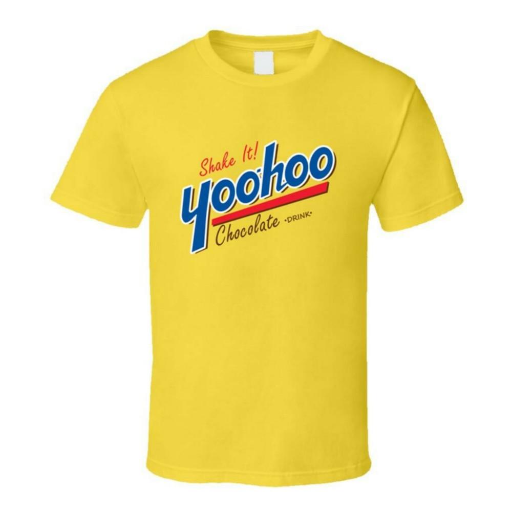 Yoo-hoo Шоколадный Напиток Yoohoo Напиток Молоко Ретро 80-е Футболка Праздничный Подарок Футболка Унисекс Футболка XXL