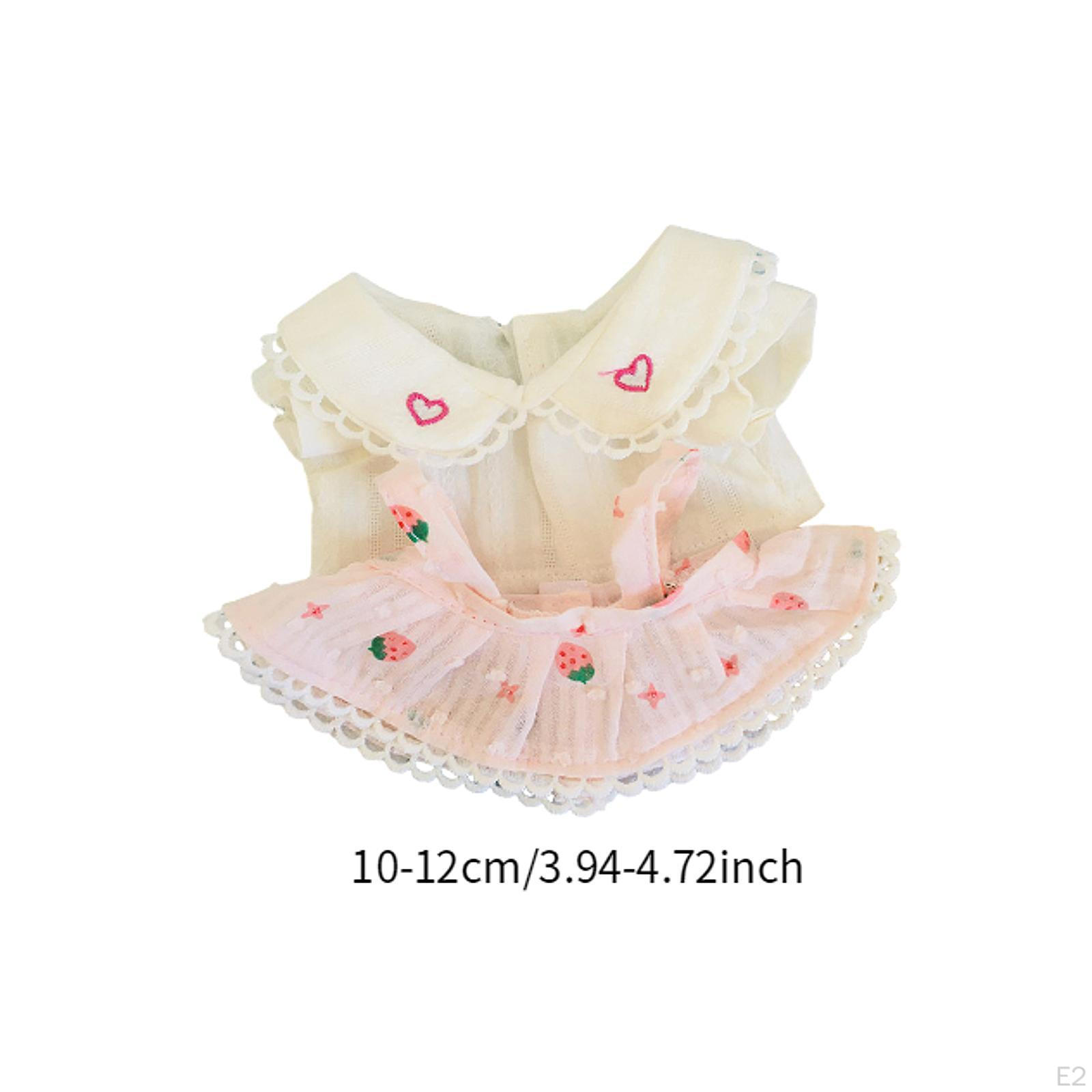 20 см Кукольная одежда Милая плюшевая игрушка Наряд Стильные аксессуары Фото реквизит — фото 3