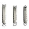 3pcs Nail Clipper Set Professional Anti-splash Nail Cutter Fingernail Toenail Clippers With Metal