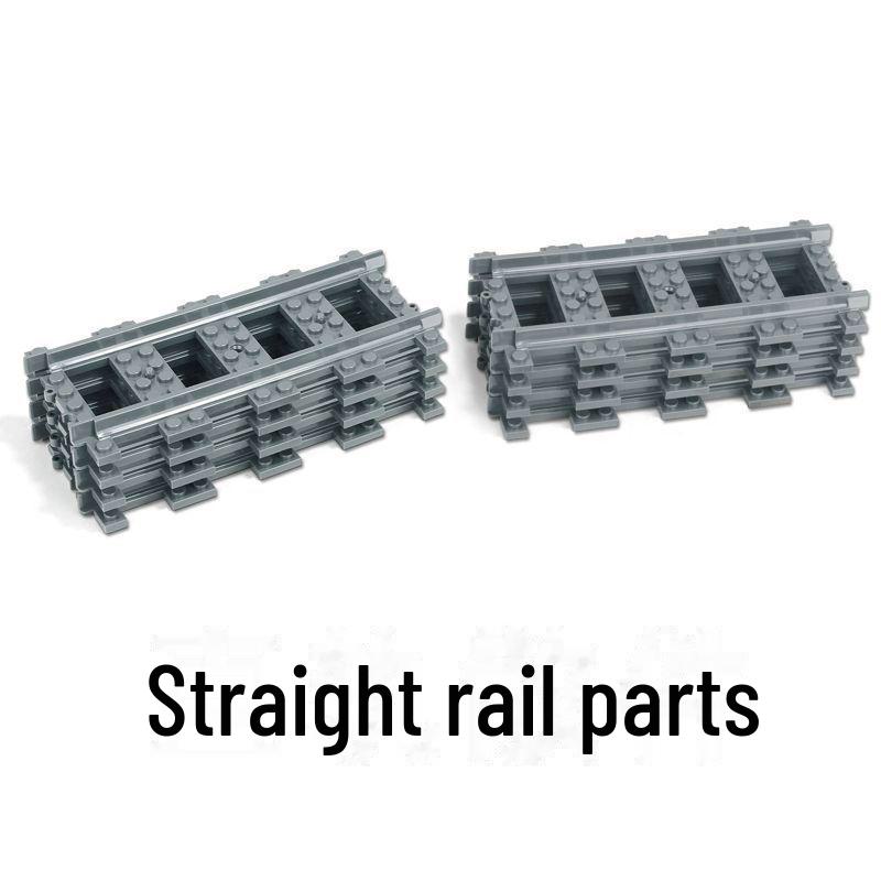 

Серия строительных блоков Brindle Train Track — прямые и изогнутые компоненты пути, модель 98215.