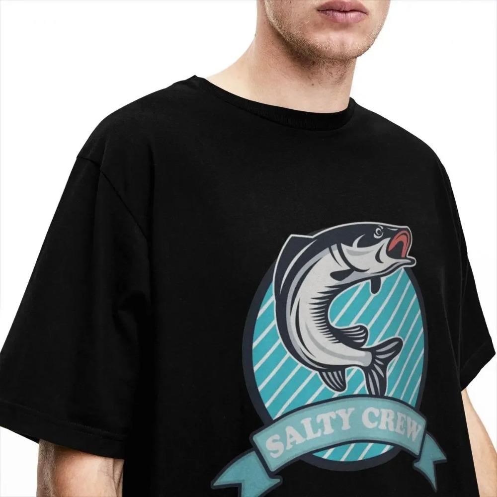 Haikyuu T-Shirt Salty Crew Spicy T-Shirts Trendy Cool Tshirt for Men's Summer Y2K Basic Casual Short Sleeve Tops