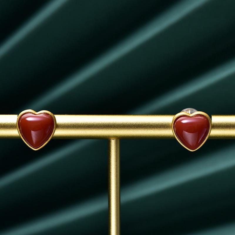 Tancise 925 Σκουλαρίκια Κρεμαστά από Ασήμι Στερλίνα με Αχάτη και Ζιργκόν Για Γυναίκες Δώρα για Γάμο Πάρτι