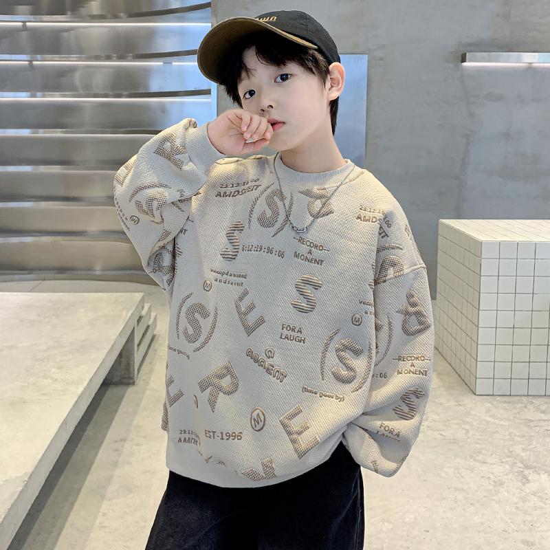 Children's Hoodie Spring and Autumn 2026 New Top for Middle-aged and Large Children