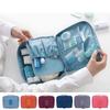 Four-pack Travel Storage Bag Portable Men's and Women's Storage Bag Travel Bath Makeup Bag Printed Toiletry Bag