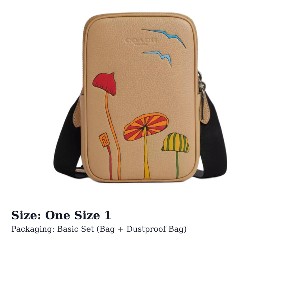 COACH Observed By Us Pebbled Leather