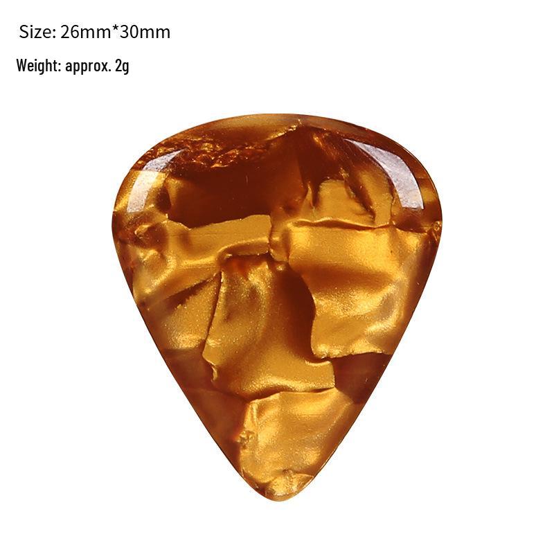 Пластиковые медиаторы для электрогитары, 2,5 мм, целлулоидные, скоростные