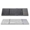 Wireless Keyboard Folding Pocket Size Keypad with Touchpad For Tablets Pad For 40Hrs Long Battery Service For Tablet PC
