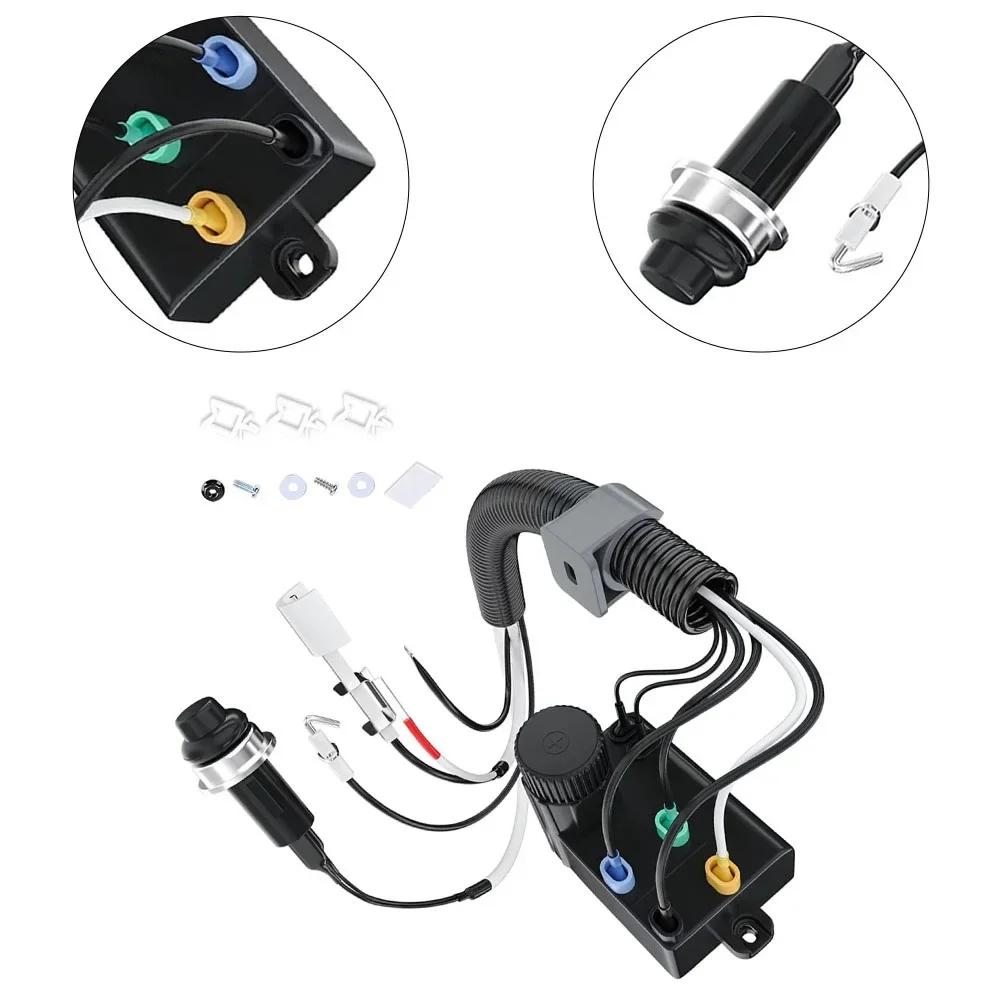 Grill Replacement Parts Grill Ignitor Kit BBQ Parts 1 Set Ceramic Protection Ceramic+Metal+Plastic High Quality