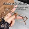 Men'S Women'S Fashion Full Frame Blue Light Blocking Hd Reading Glasses New Retro Ultra Light Presbyopia Glasses To +4.0