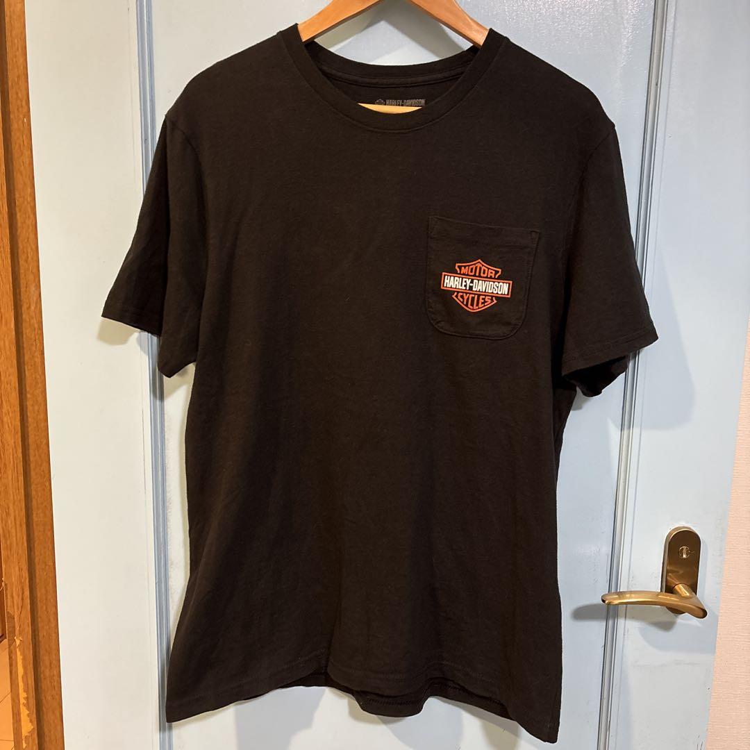 

[USED] HARLEY-DAVIDSON Harley T-shirt, black, size L