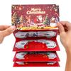2026 New Cross-border Santa Claus USD 6 Card Red Envelope Christmas Surprise Party Money Box