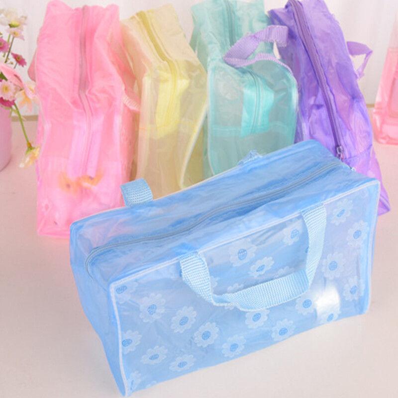 Trousse de Maquillage Imperméable pour Femme Rangement Cosmétique de Voyage Sacs de Toilette de Bain Trousse de Lavage