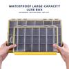 Fishing Tackle Box Portable Storage Trays Lure Organizers Storage Box Baits Separator Organizers with Removable Divider