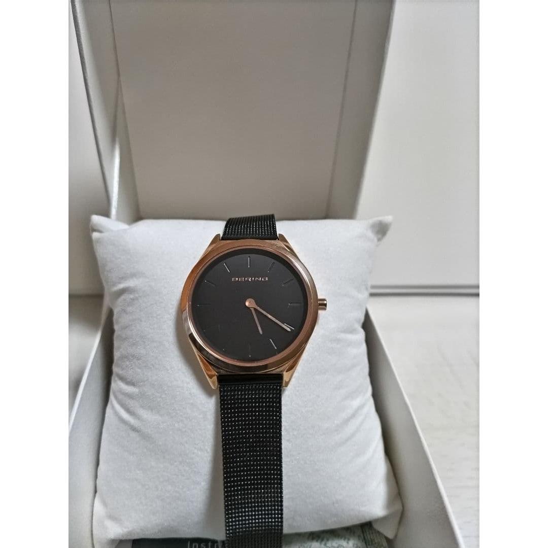 Used [BERING] Ladies watch black