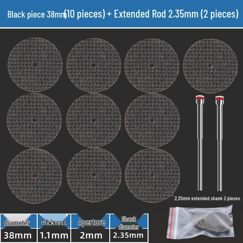 Small Resin Cutting Disc for Metal - Double Mesh Saw Blade & Mini Grinding Wheel