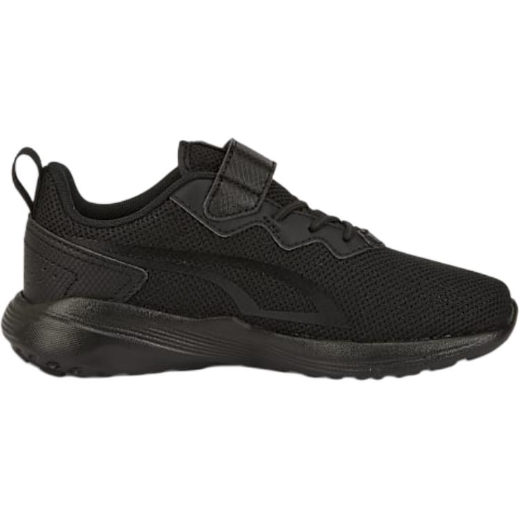 Puma All-Day Active Comfortable Versatile Durable Breathable Non-Slip Low-Top Running Shoes Kids sneaker Black 387387-06