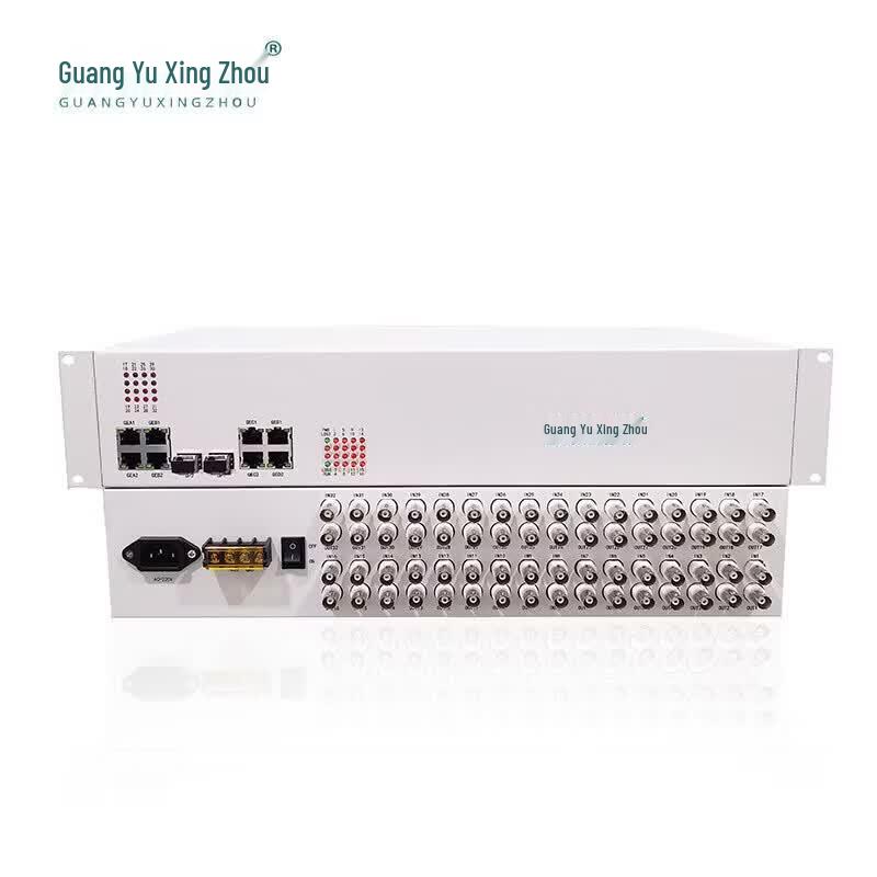 GY-32E14GE 32E1+4GE PDH Fiber Optic Multiplexer