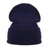 Custom Logo Knit Hat with Embroidered Letters - Women's & Men's Windproof Warm Beanie