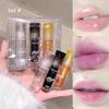 Fruit extract moisturizing lip balm water-shining mirror moisturizing and moisturizing autumn and winter lipstick base lip gloss
