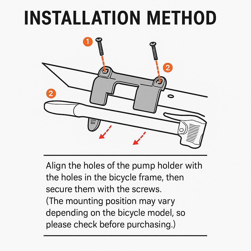 PRO-GRADE Portable High-Pressure Bike Pump