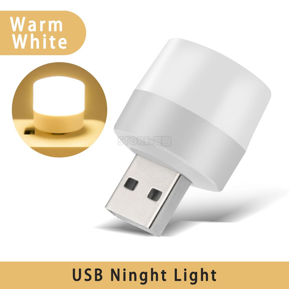 Lampă LED L4 Mini portabilă USB 5V 1.2W Lampă de lectură cu lumină de carte pentru Power Bank PC Laptop Notebook Decor de Crăciun de Anul Nou