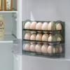 Space Saving Three Layer Egg Rack Large Capacity Egg Holder New Refrigerator Egg Storage Box