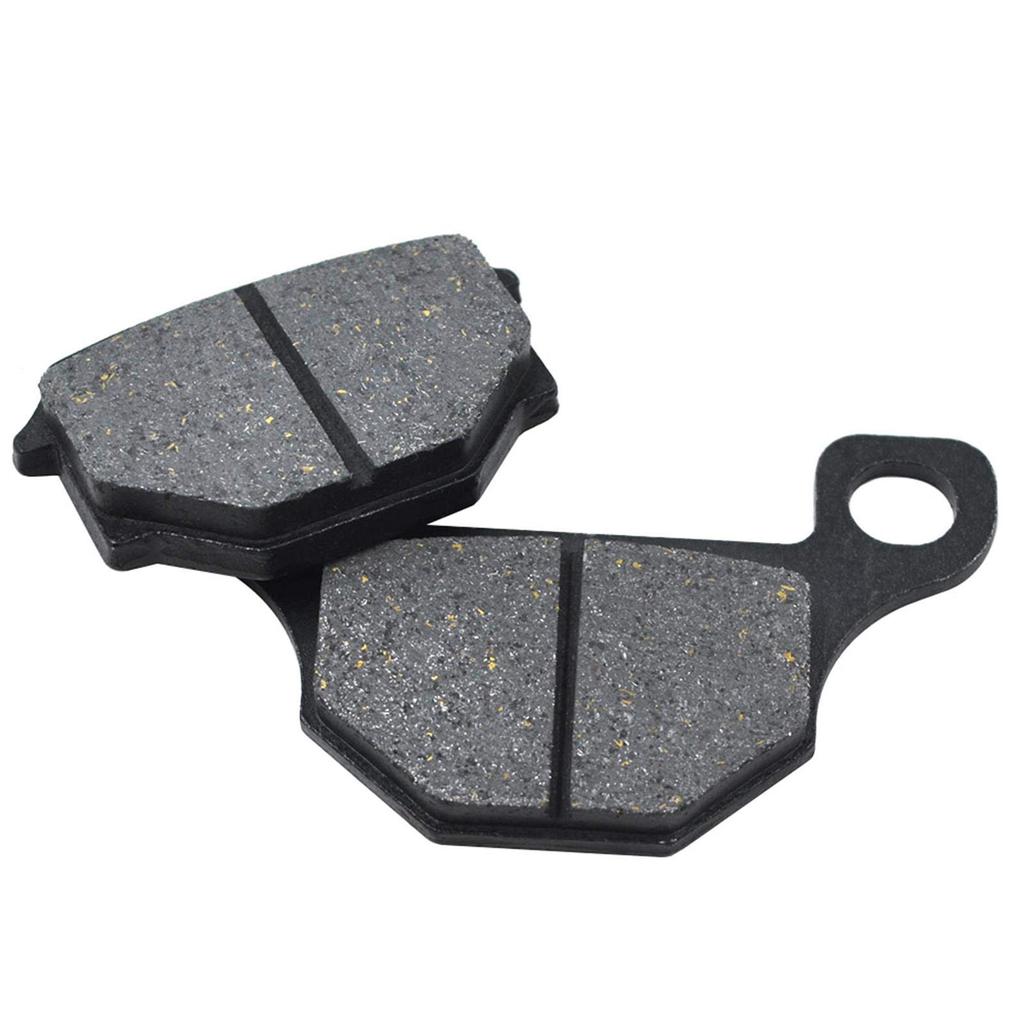 AHL Motorcycle Front Brake Pad for Suzuki GN125 Z/D/K Gold Coloured Cast Wheels/Caliper 1982-1990