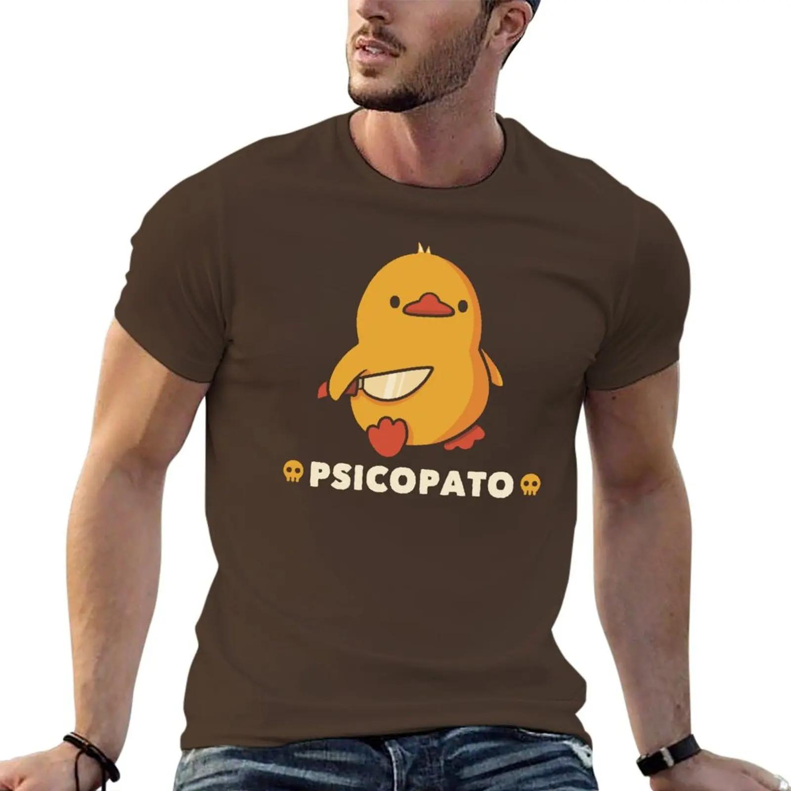 

Psicopato Funny Duck by Tobe Fonseca T-Shirt anime tshirt oversizeds custom t shirt clothes for men XL