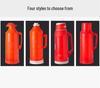 Large Capacity Insulated Thermos Flask with Traditional Design and Durable Plastic Shell, Ideal for Home and Dorm Use.