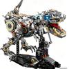 Steampunk Bionic Mechanical T-Rex Dinosaur Building Model Toy Compatible with Lego – High Difficulty Gift.