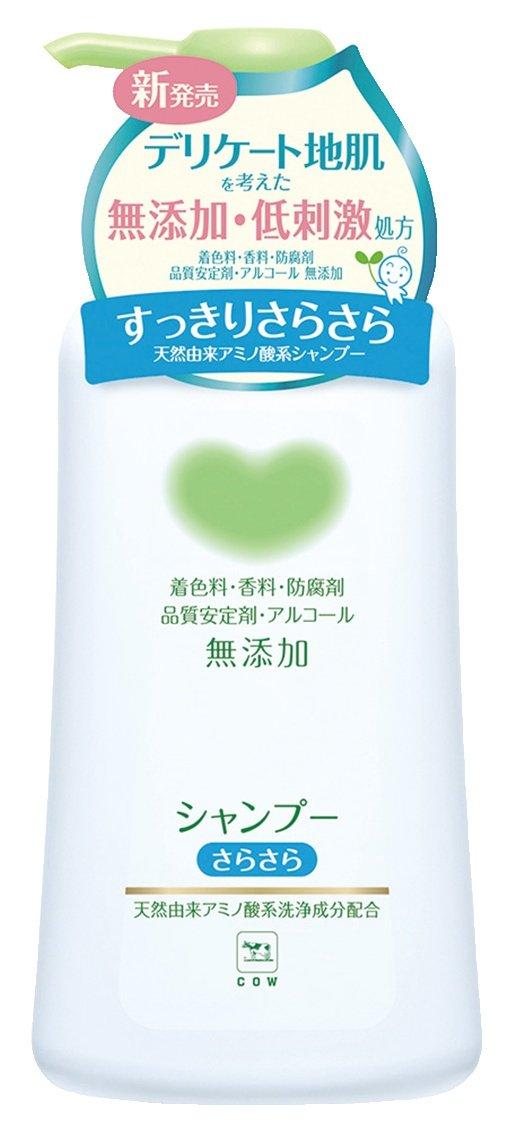 

Cow Brand с шампунем без добавок 500 мл, Гладкий, Помпа, зелёный