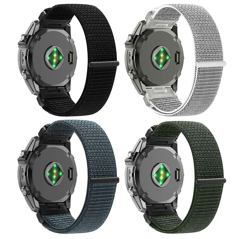 22mm 26mm Nylonband für Garmin Fenix E 8 pro 47mm 51mm Armband Tactix 7 8 Enduro 3/Epix Pro Gen 2 Mk3i Gewebtes Quick Fit Armband