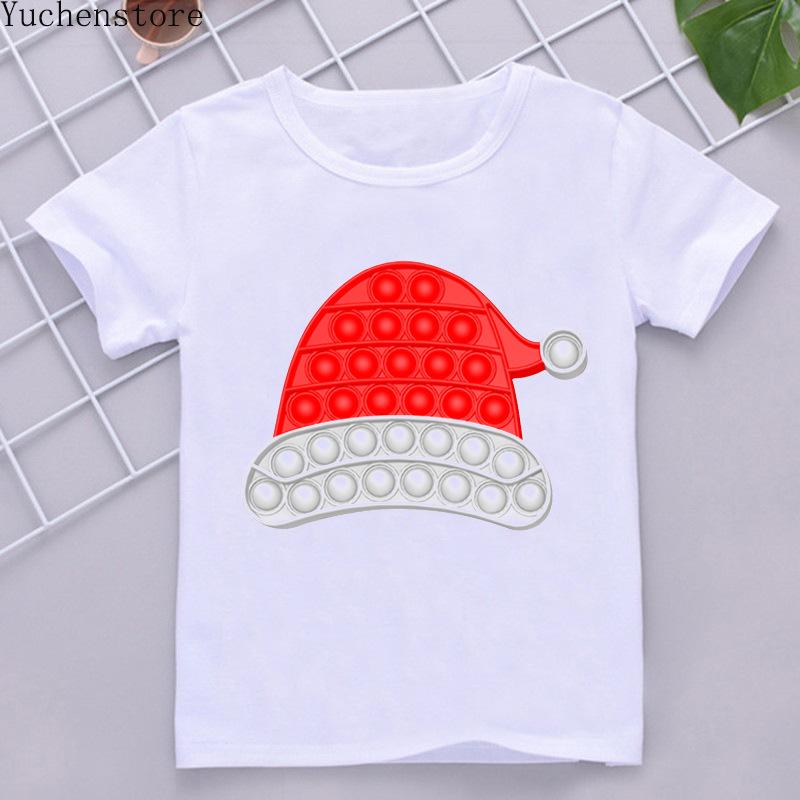 

Fashion Creative Birthday Cake Graphic Print Children T-Shirt Summer Loose Short Sleeve Boy Girl Tees White Women Blouse Shirts XXXL білий