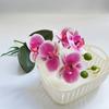 37cm Simulated Artificial Butterfly Orchid Bouquet 3D Fake Flowers  Home Room Decor