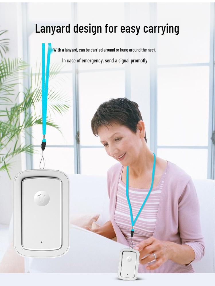 Elderly Wireless Emergency Call Button for Long-Distance Home Use