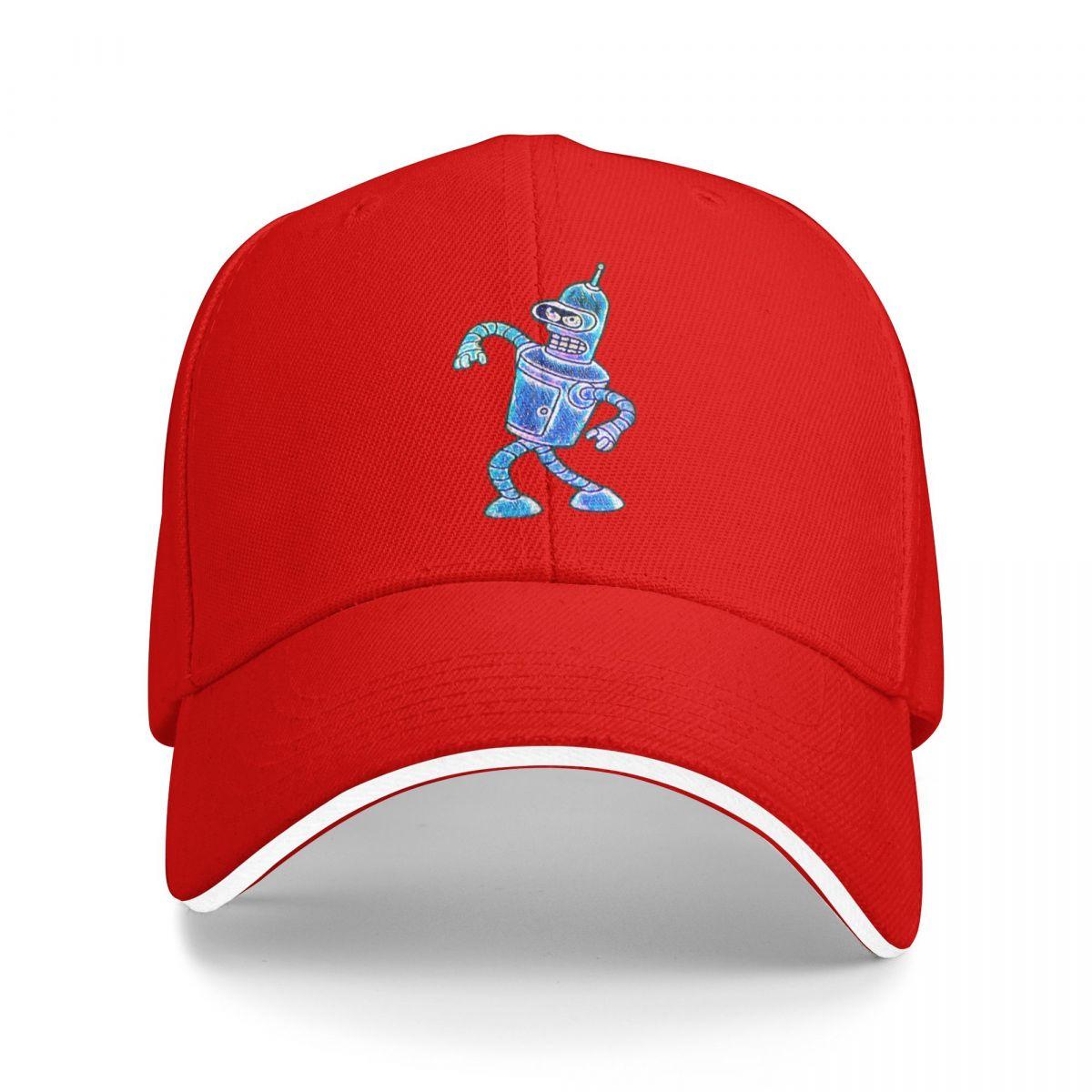 

Futurama Funny Baseball Caps Peaked Unisex Women Hats One Size