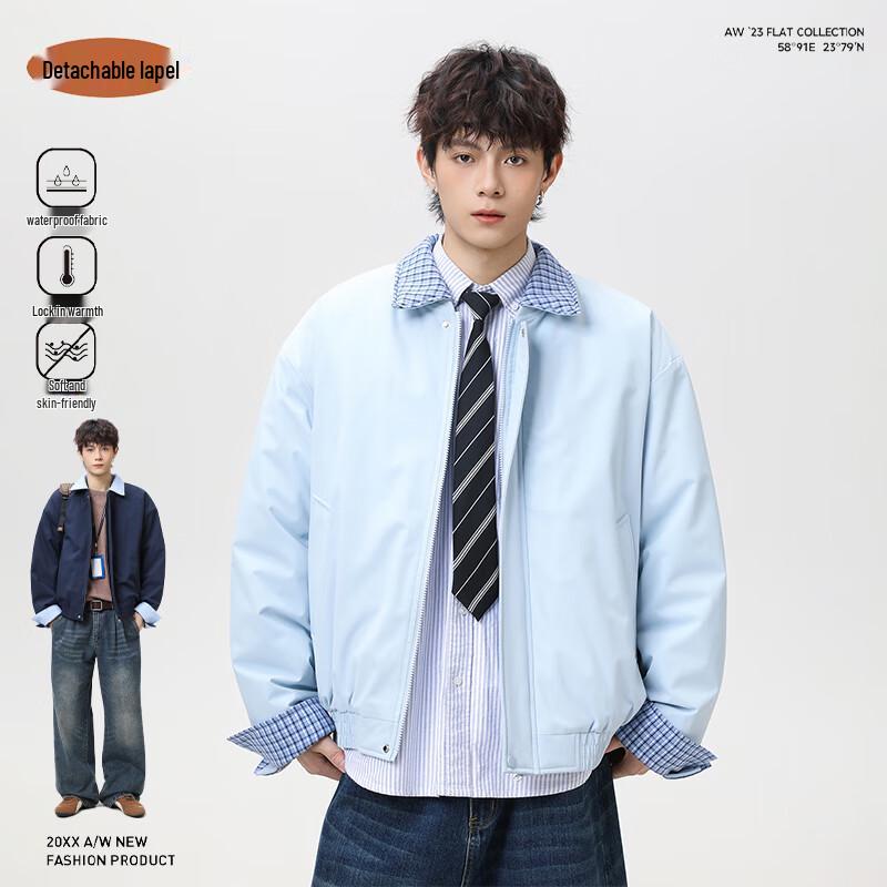 

VUUG Men s Japanese Style Winter Padded Jacket M