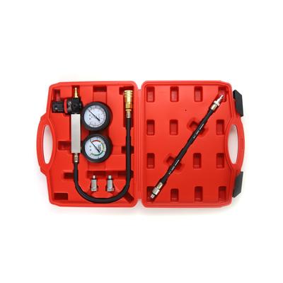 Εργαλείο διάγνωσης κιτ δοκιμής συμπίεσης TU-21 Κύλινδρος κινητήρα διπλού μετρητή διαρροής κιτ δοκιμής διαρροής