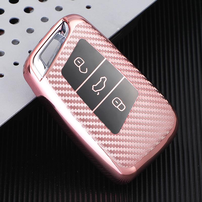 Volkswagen 2019 Passat Magotan B8CC Carbon Fiber Key Cover Case