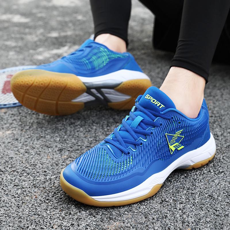 Pánské a dámské badmintonové boty kurt sportovní hřiště trénink Profesionální prodyšná tenisová obuv pro muže a ženy Venkovní módní tenisky