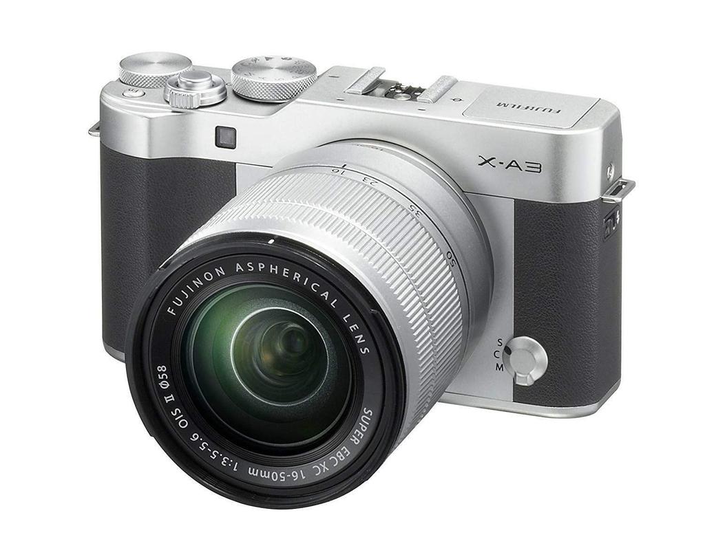 Fujifilm Mirrorless Single Lens Camera Lens Kit Silver X-A5 X-A5LK-S