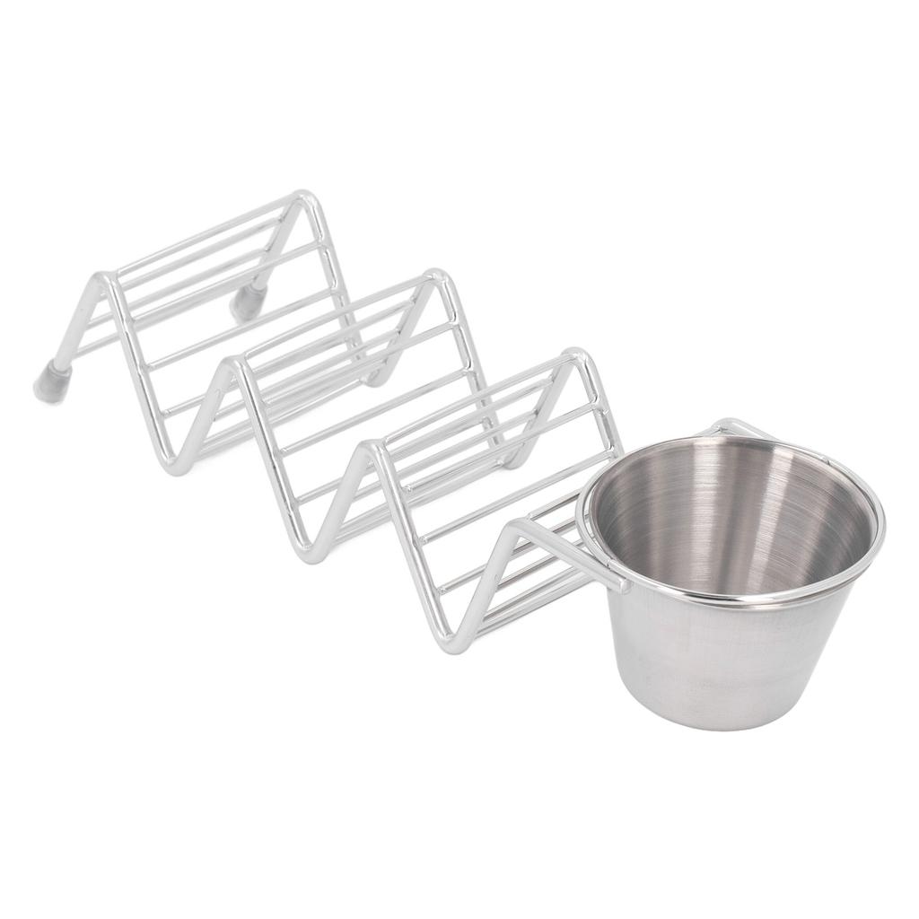 Mexican Pancake Stand Multifunctional Taco Storage Rack Taco Stand Up Holder for Home